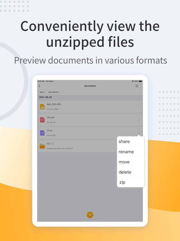 Unzip Expert-Zip file tool