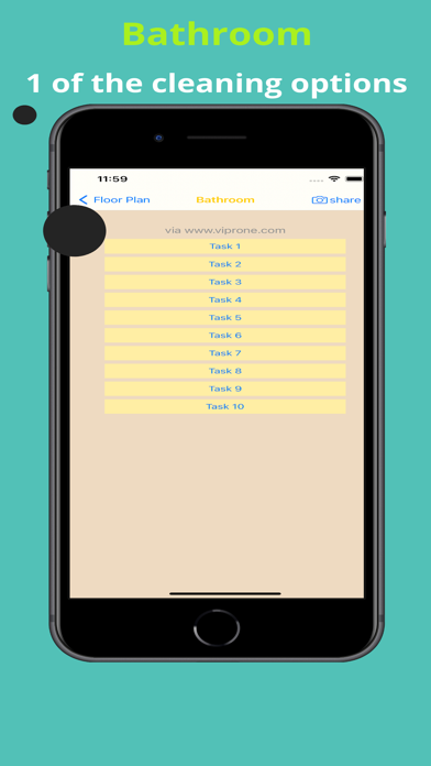 Handy House Cleaner App Screenshot