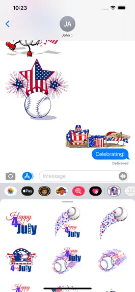 Game screenshot Baseball 4th of July apk