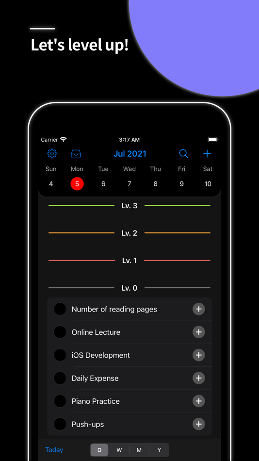 #1. Level Trackers (iOS) 来自: HYUNGMIN KIM
