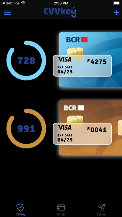 BCR.CVVkey Screenshot