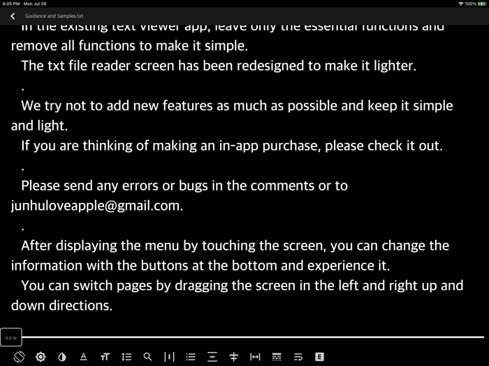 TxtBook - Slim TXT Reader