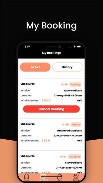 Book Sheacures-Nail Concierge Screenshot