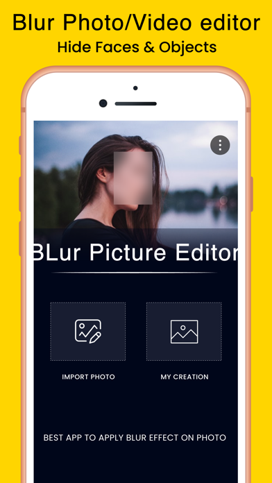 Photo Mosaic blur Screenshot
