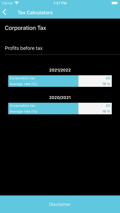 Online Cloud Accountants Screenshot