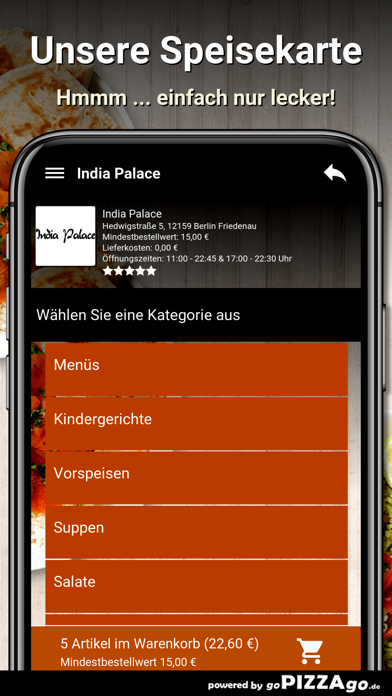 India Palace Berlin Friedenau screenshot 4