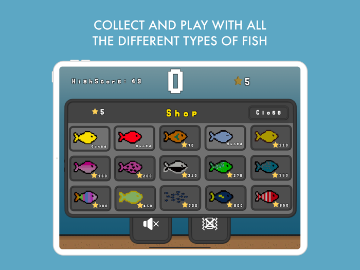 Fish Run - Collect stars