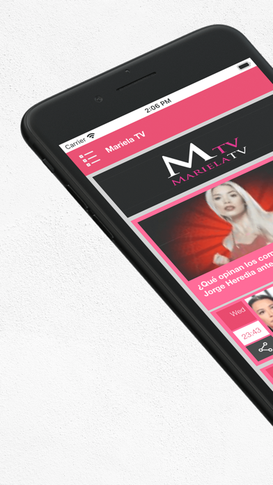 MarielaTV app Screenshot