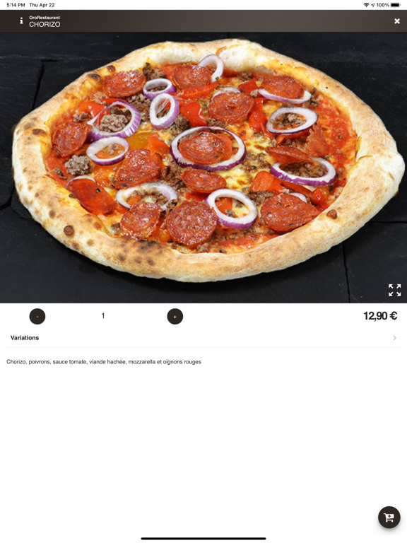 Screenshot #6 pour Oro Restaurant