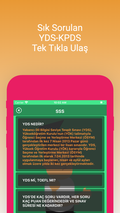 YDS-KPDS Hazırlık Screenshot