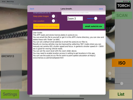 Screenshot #5 pour UK ANPR