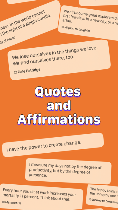 Motiv: Quotes and Affirmations Screenshot