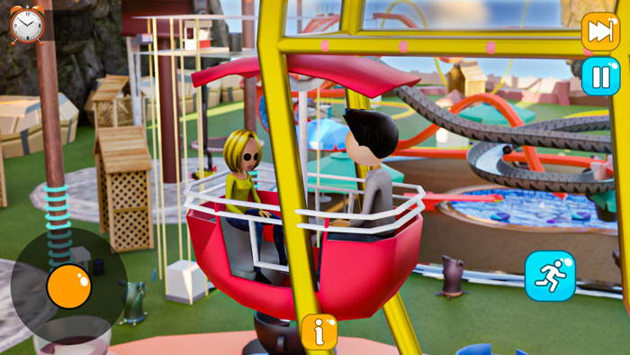 Waterslide Uphill Park 3d Sims