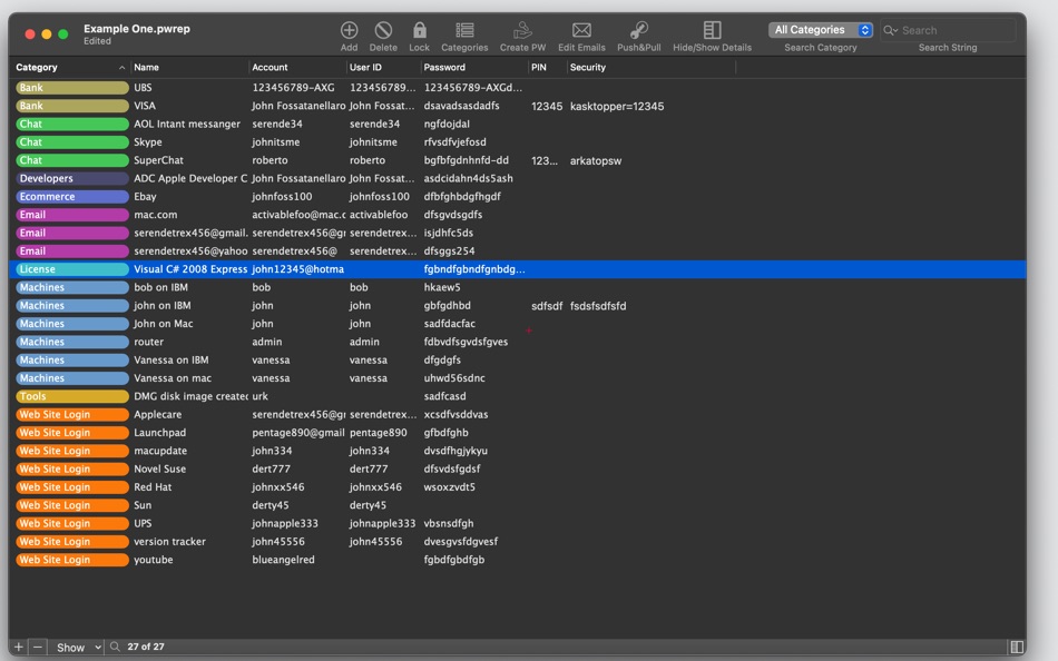 #8. Password Repository 4 (macOS) 由: Roberto Panetta