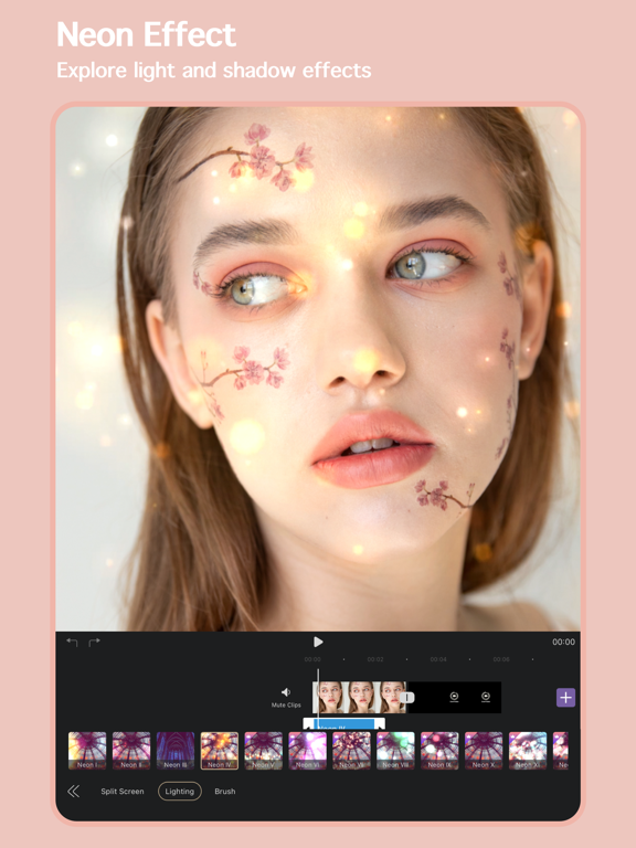 UverVideo - Video Editor&Maker iPad screenshot 1 - Photo & Video app