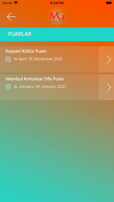 MG Sanal Fuar Screenshot