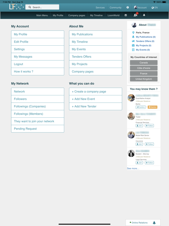 Screenshot #6 pour LoomFit: African Network