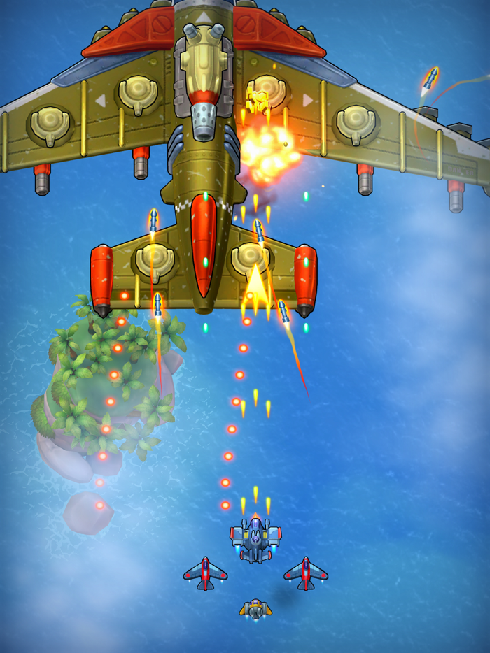 Sky Heat Alien Shooter Games