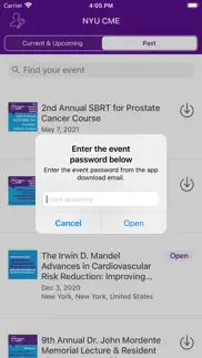 nyu langone cme iphone screenshot 2