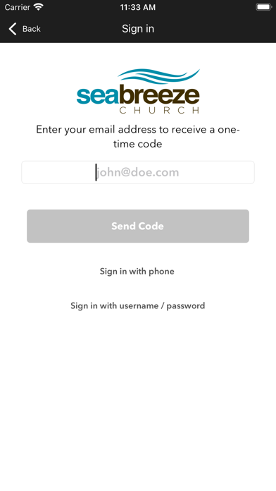 Seabreeze Church Screenshot