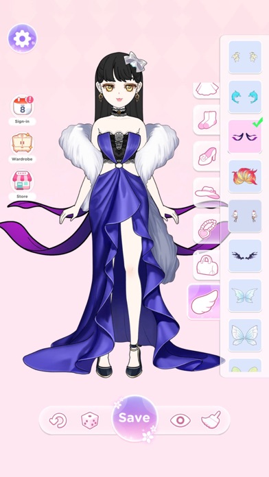 Screenshot #3 pour Princess Doll - Dress Up Game