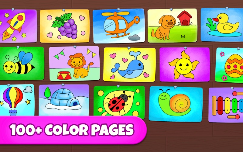 coloring games: painting, glow iphone screenshot 4