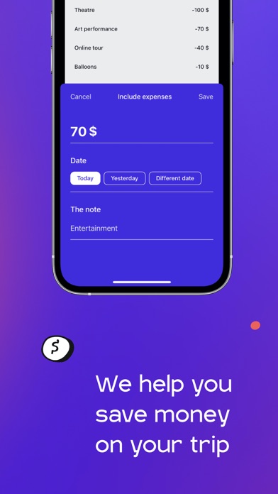 HowMuchTravel: travel budget Screenshot