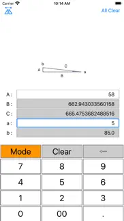 triangle calc a iphone screenshot 1