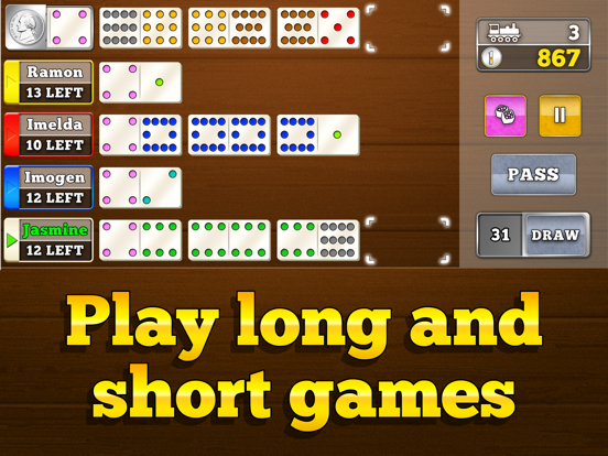 Mexican Train Dominoes Gold iPad app afbeelding 3