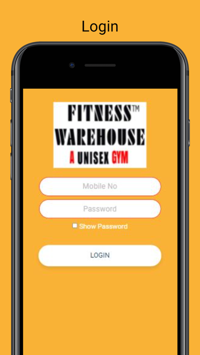 Fitness Warehouse Member Screenshot