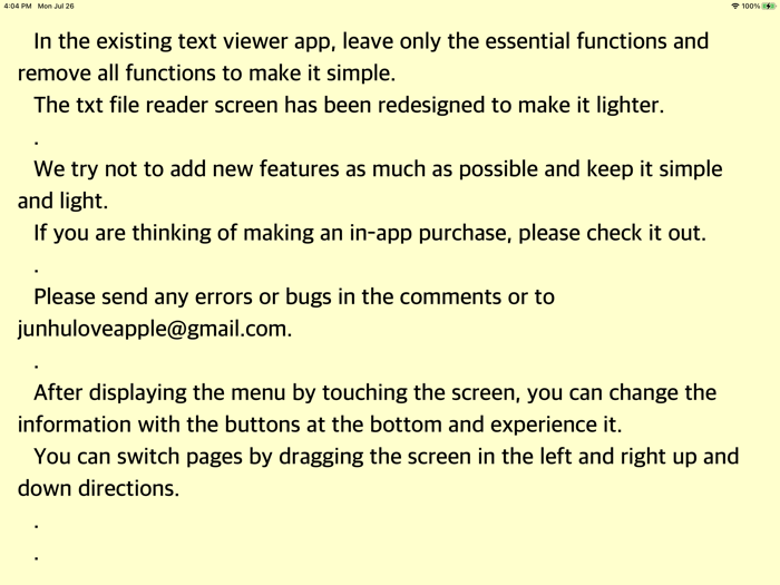 TxtBook - Slim TXT Reader