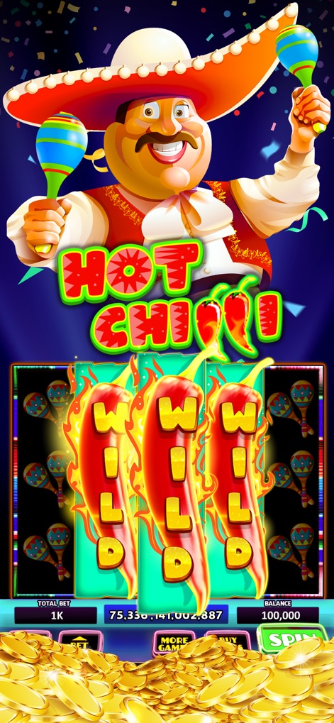 Spin&Win Slots Casino Games - spin-win-hot-chili-slots
