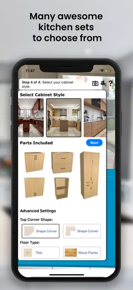 Game screenshot ARKitchen - Kitchen Design hack