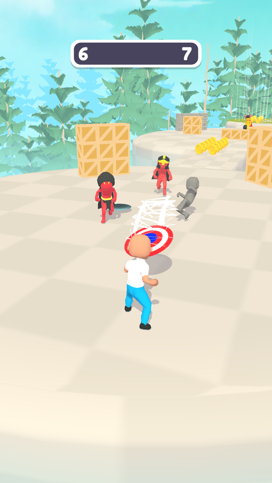 #3. Shield Master! (iOS) 由: Nomadic Bear Games