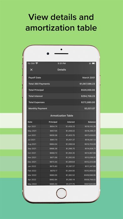 Mortgage Calculator Home Loan Screenshot