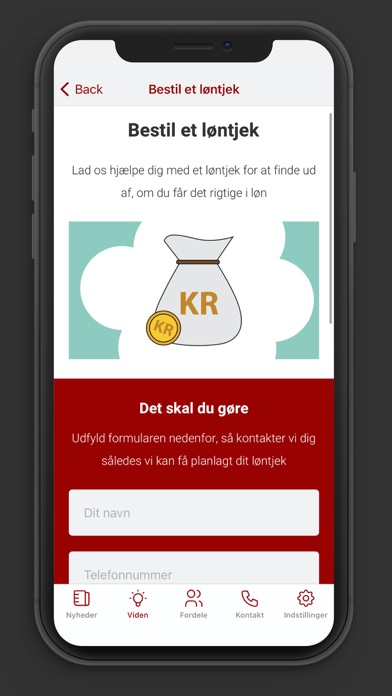 Fødevareforbundet NNF Screenshot