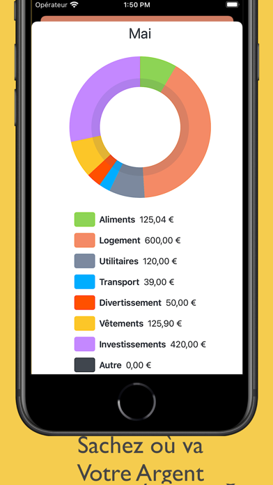 Screenshot #2 pour Gestion des Dépenses+