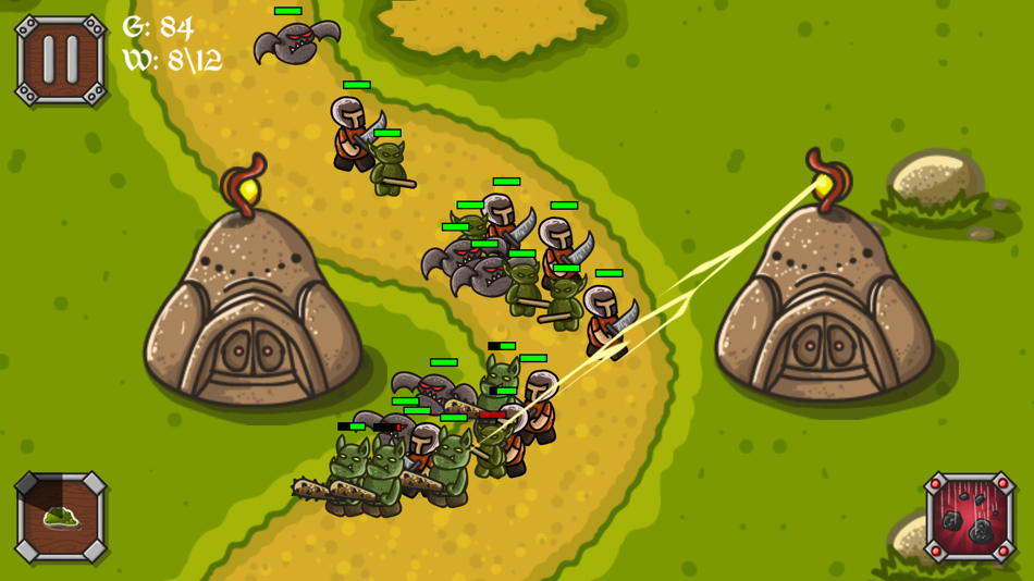 #2. Invading Horde - TD (iOS) 由: AlhoGames
