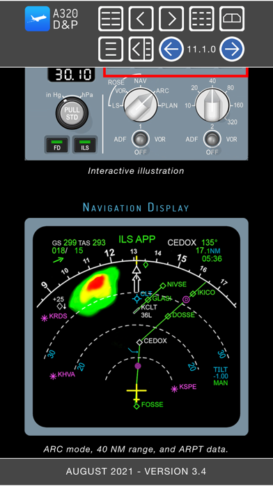 A320 Displays and Panels Screenshot