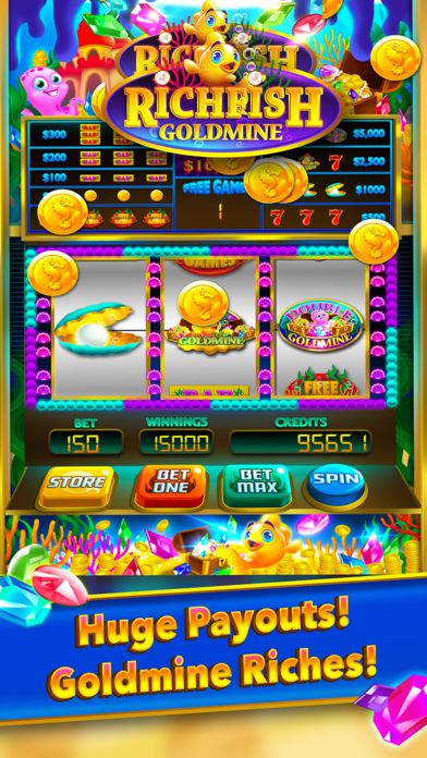 Screenshot #3 pour Rich Fish Gold Mine Win Slots