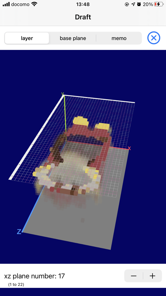 #6. Voxel Drafter (iOS) 由: Tatsuya Yamaguchi