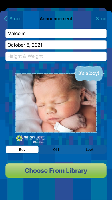 MoBap Baby Delivery Planner Screenshot
