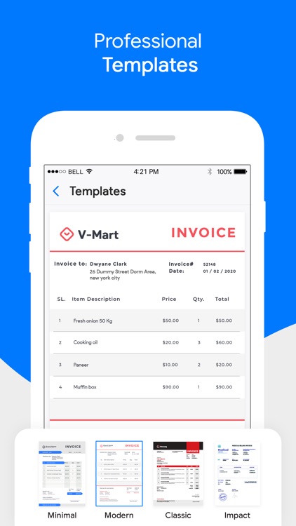 invoice app - Online Invoicing screenshot-4