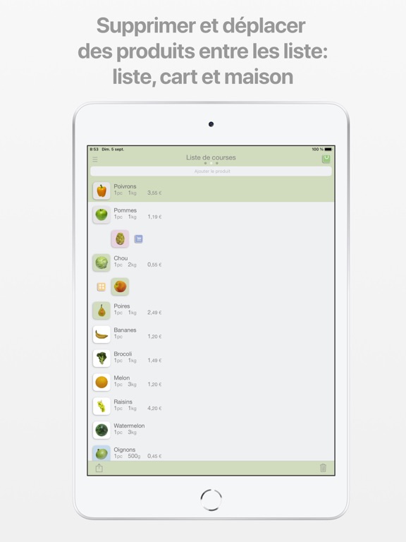 Screenshot #5 pour Magnet List – Liste de courses