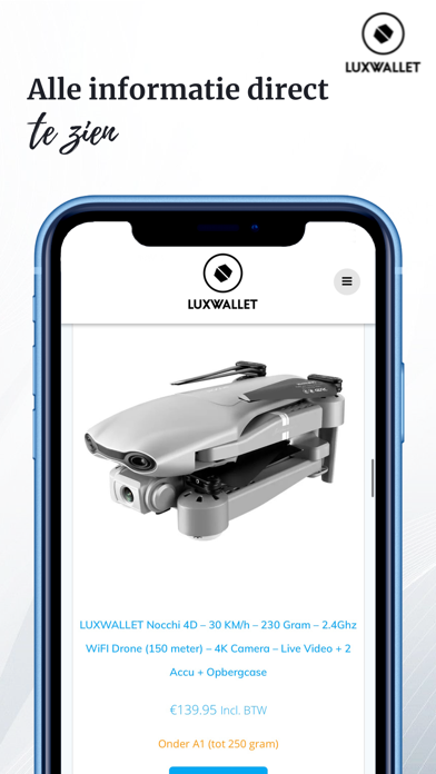 Luxwallet Screenshot