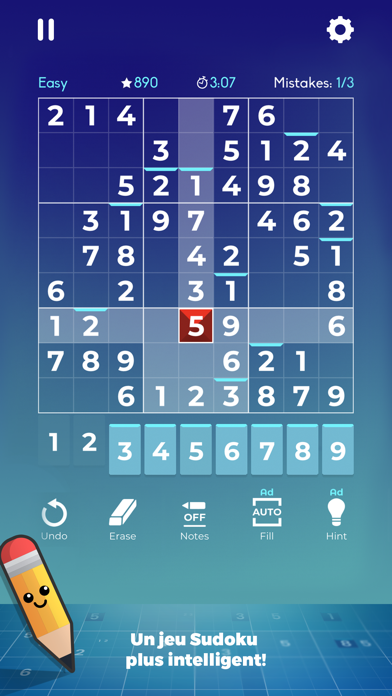 Screenshot #3 pour Sudoku Plus +