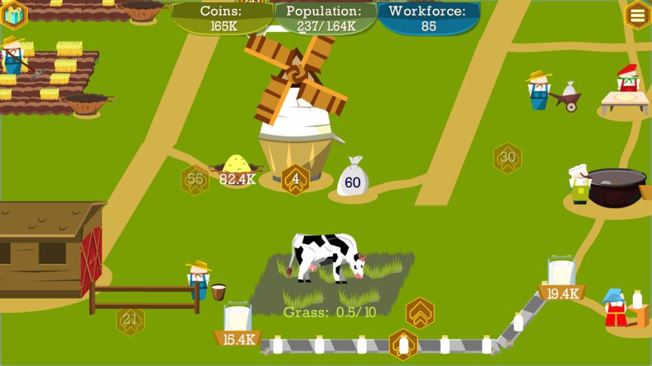 #2. Farm and Mine: Idle Tycoon (iOS) 由: Alexey Izvalov
