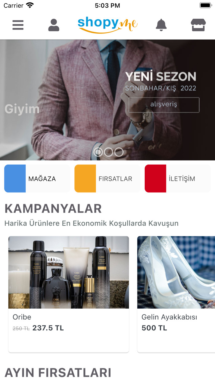 InstaStore E-ticaret