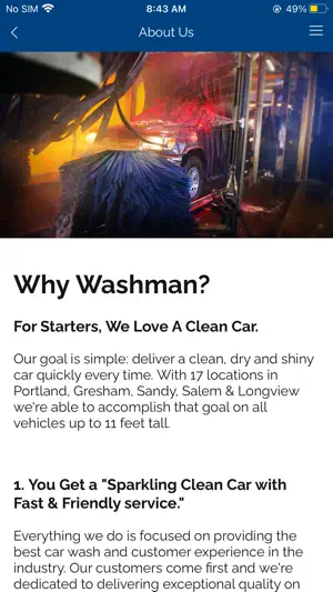 Washman USA screenshot 3