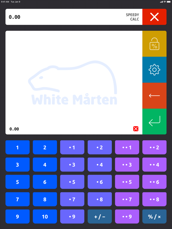 Screenshot #5 pour SpeedyCalc Tally Calculator